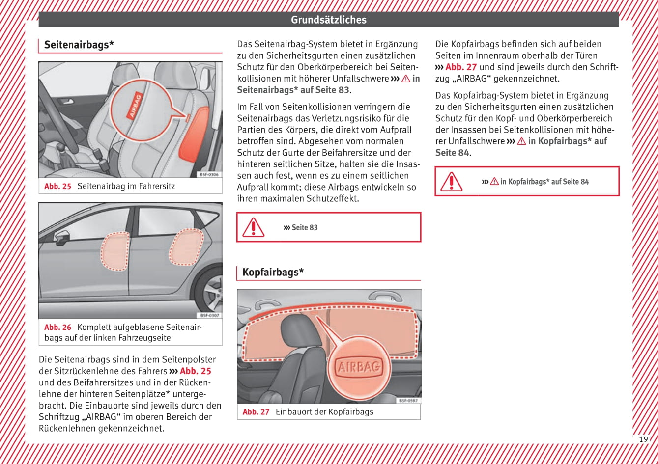 2017 Seat Leon Owner's Manual | German