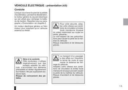 2018-2019 Renault Twizy Owner's Manual | French