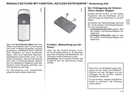 2019-2020 Renault Trafic Owner's Manual | German