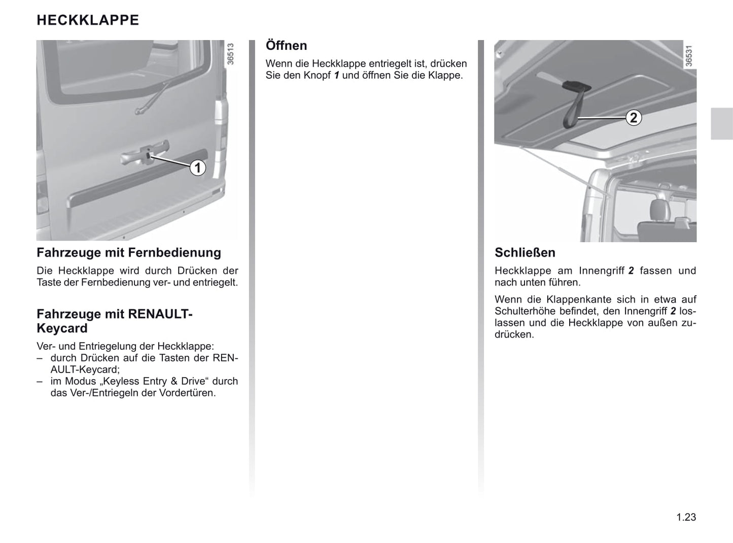 2019-2020 Renault Trafic Gebruikershandleiding | Duits