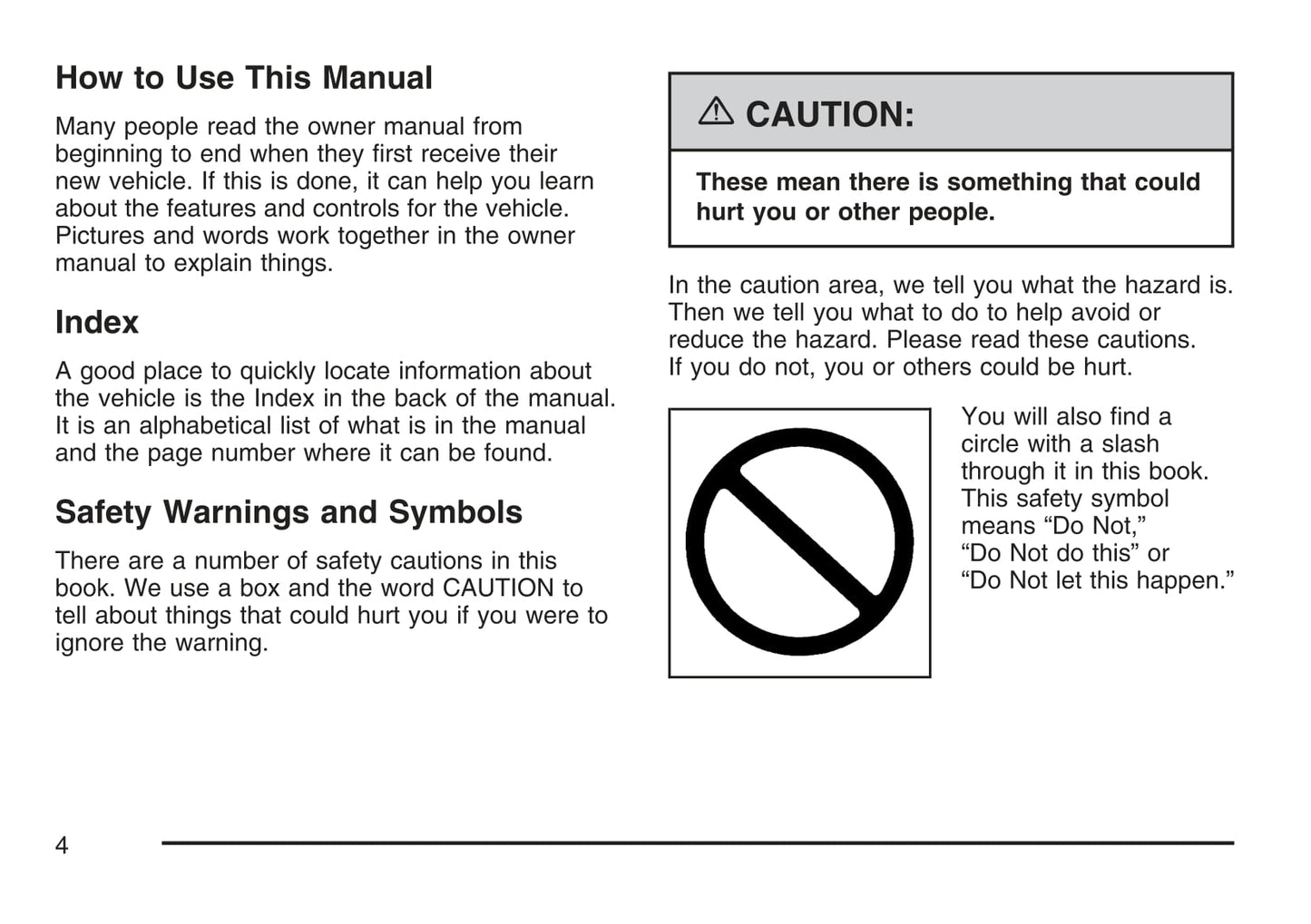 2007 Chevrolet Kodiak Owner's Manual | English