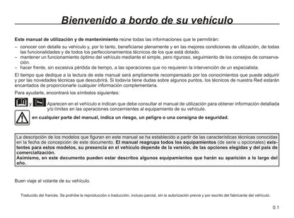 2018-2019 Renault Scénic Owner's Manual | Spanish