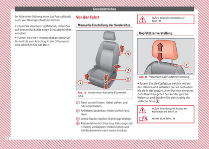 2012-2015 Seat Ibiza Bedienungsanleitung | Deutsch