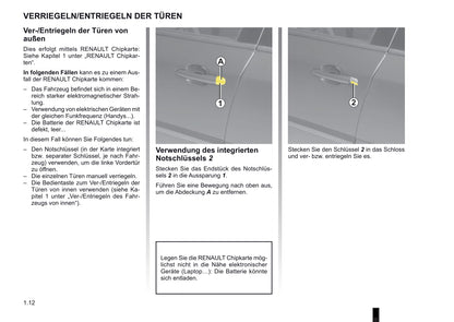 2009-2010 Renault Vel Satis Bedienungsanleitung | Deutsch