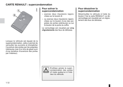 2012-2013 Renault Clio Gebruikershandleiding | Frans