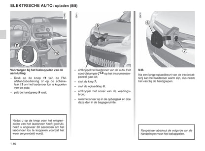 2019-2020 Renault Kangoo Z.E. Gebruikershandleiding | Nederlands