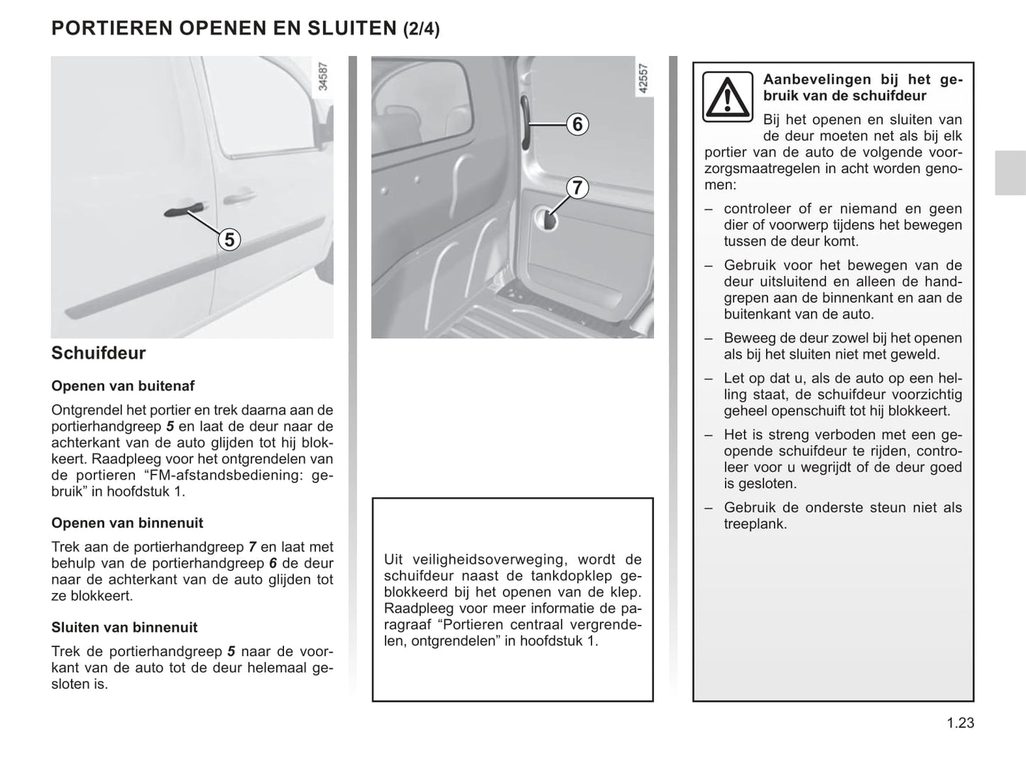 2019-2020 Renault Kangoo Z.E. Gebruikershandleiding | Nederlands