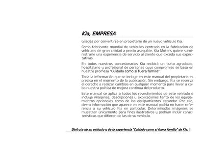 2018-2019 Kia Sorento Bedienungsanleitung | Spanisch
