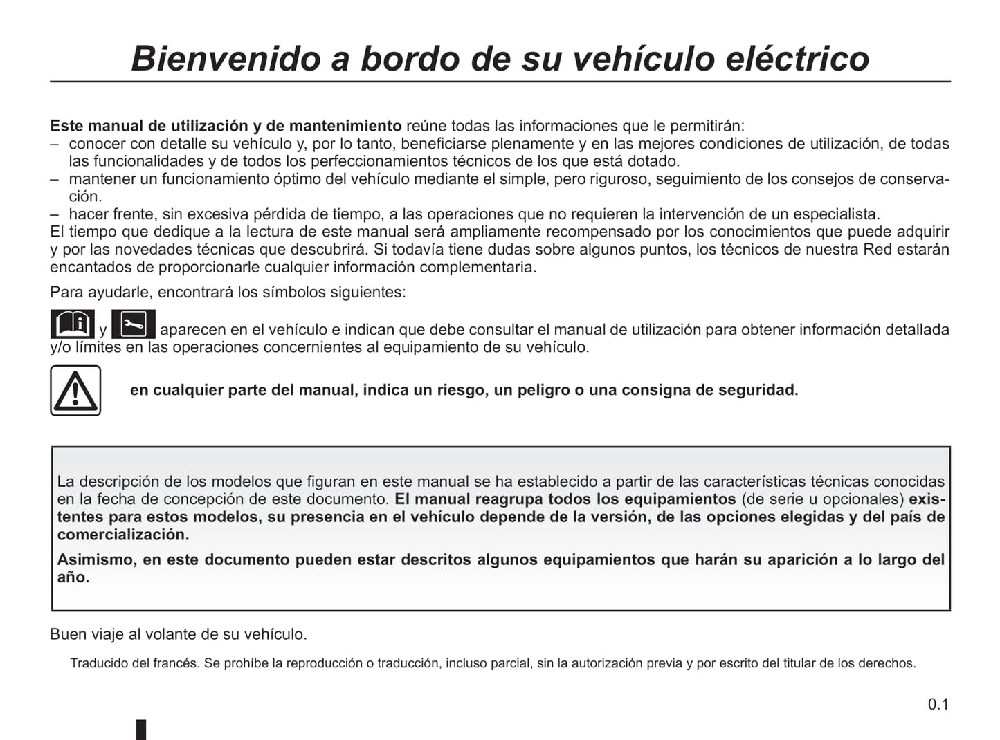 2018-2019 Renault Twizy Gebruikershandleiding | Spaans