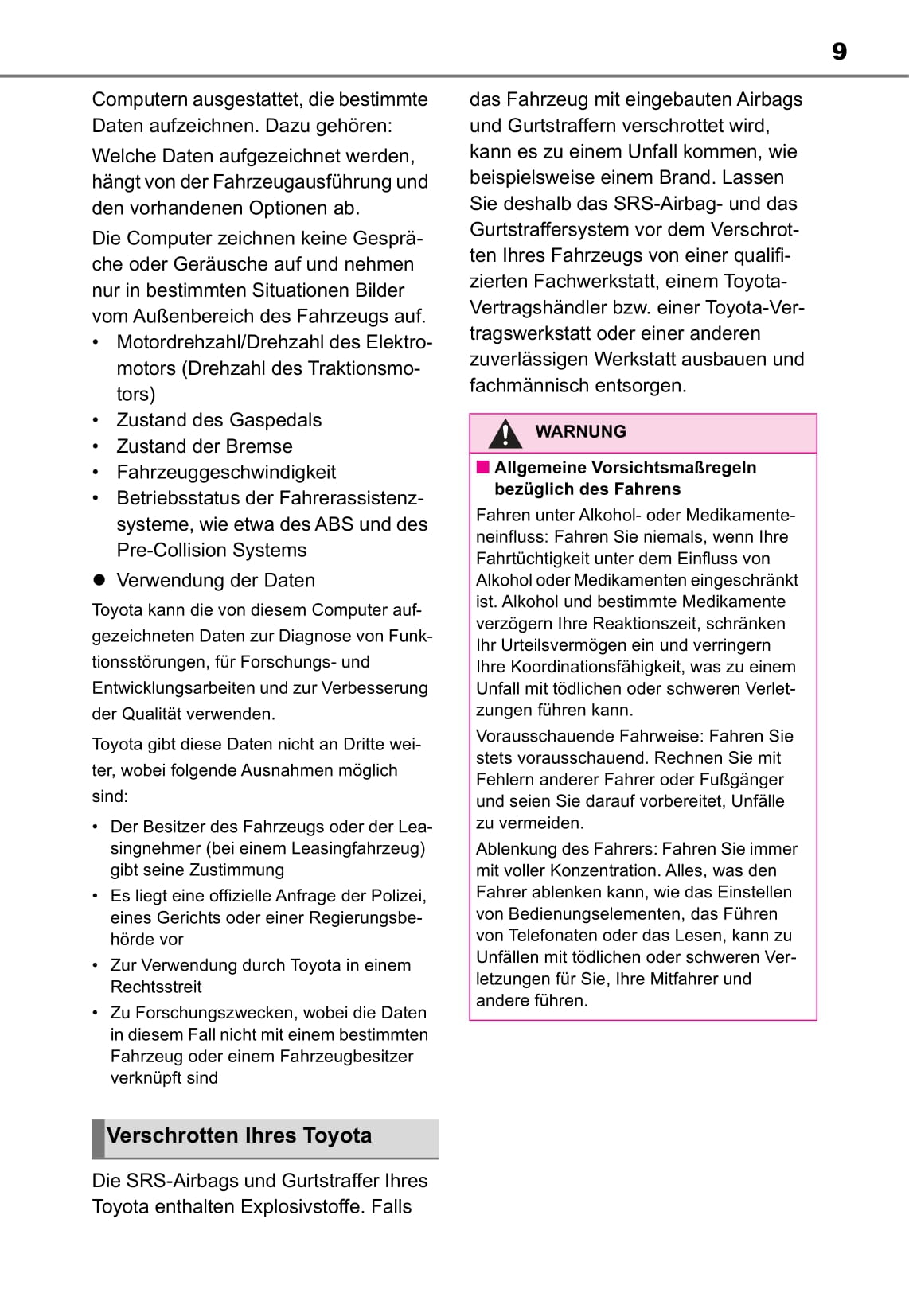2019 Toyota RAV4 Gebruikershandleiding | Duits