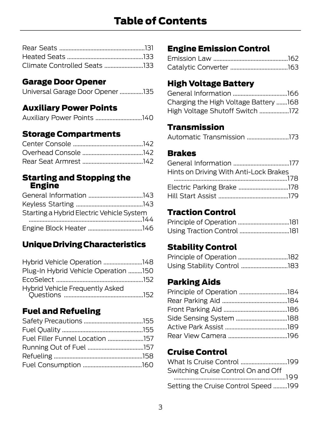 2020 Ford Fusion Gebruikershandleiding | Engels