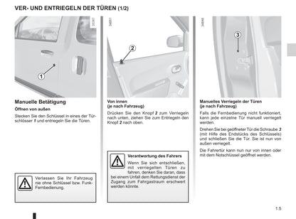 2013-2014 Dacia Dokker Gebruikershandleiding | Duits