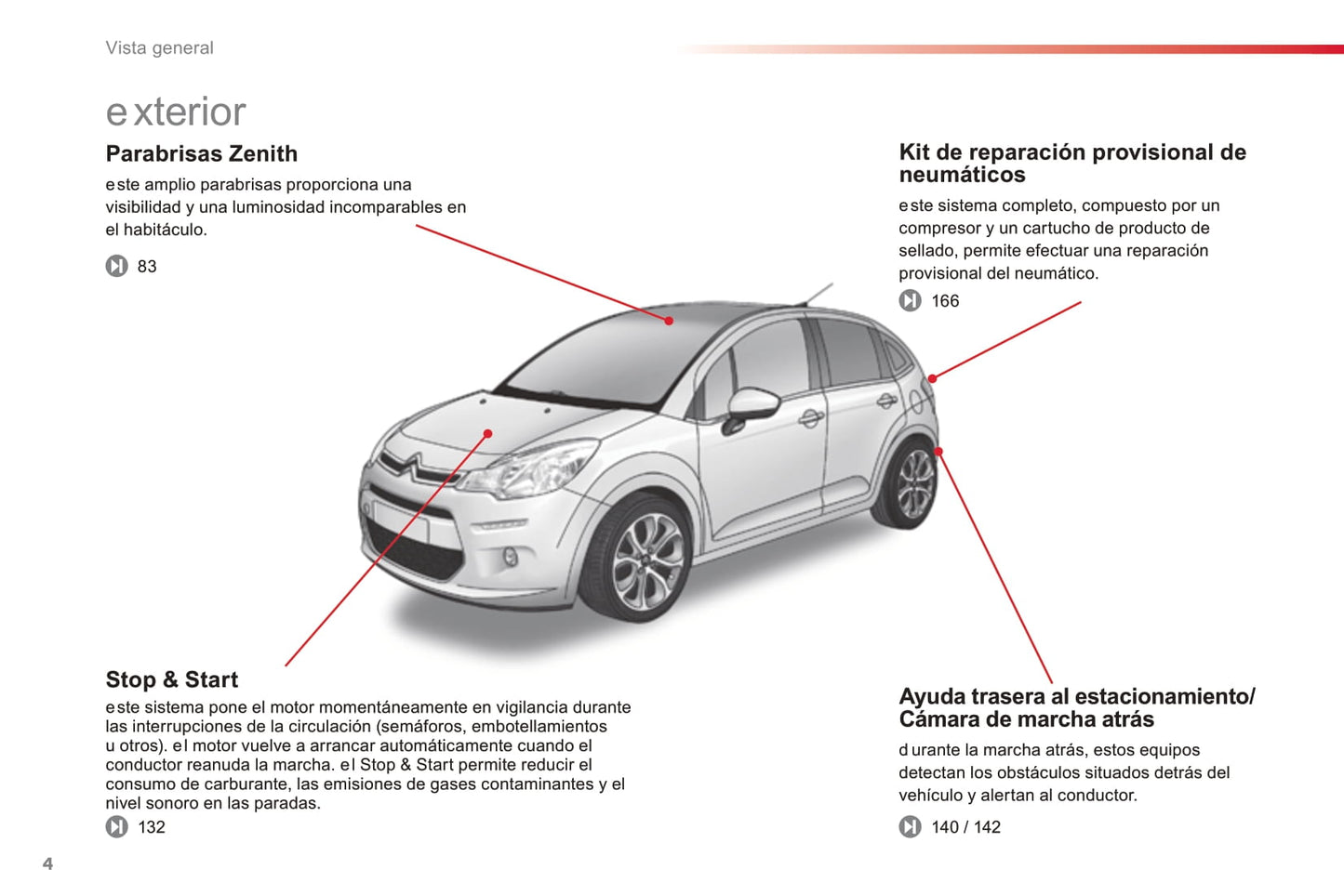 2015-2016 Citroën C3 Gebruikershandleiding | Spaans