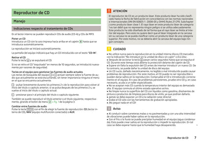 Skoda Radio Funky Manual de Instrucciones 2013