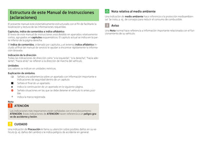 2012-2013 Skoda Superb Owner's Manual | Spanish