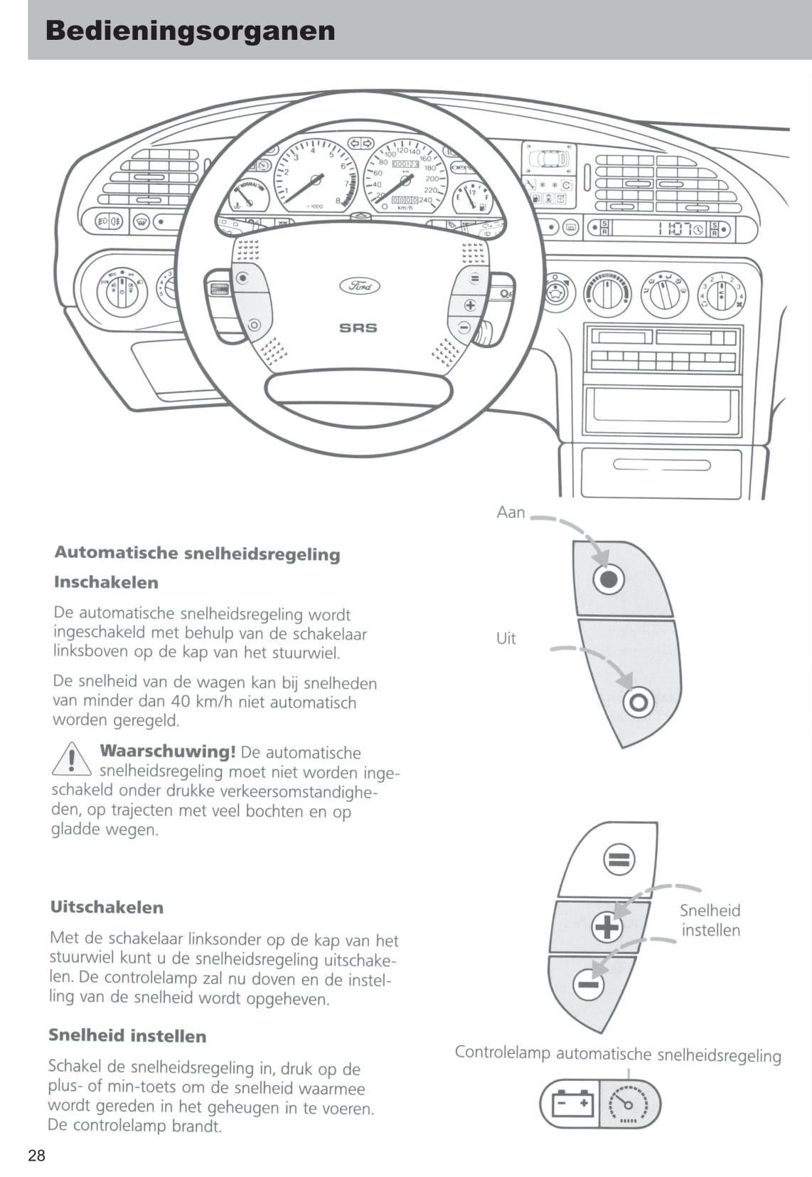 1996-1999 Ford Mondeo Bedienungsanleitung | Niederländisch