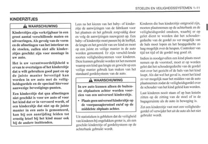 2002-2007 Daewoo Kalos Owner's Manual | Dutch