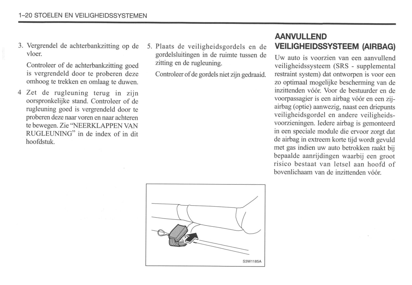 2002-2007 Daewoo Kalos Gebruikershandleiding | Nederlands