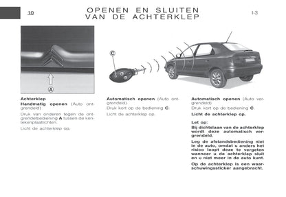 2000-2002 Citroën Xsara Bedienungsanleitung | Niederländisch