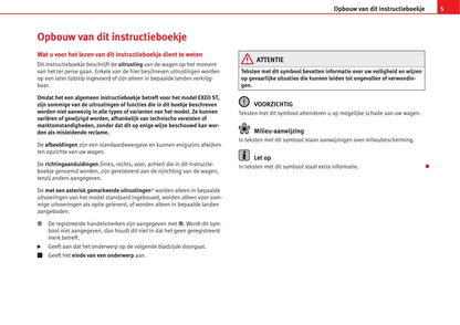 2009-2012 Seat Exeo Manuel du propriétaire | Néerlandais