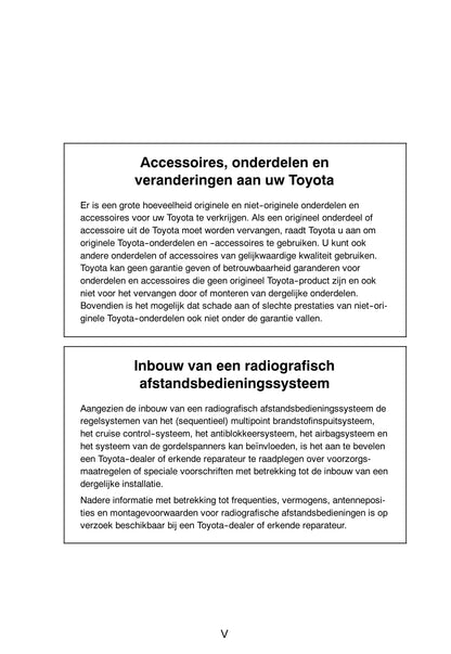 2007-2008 Toyota Corolla Gebruikershandleiding | Nederlands