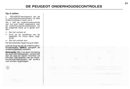 2003 Peugeot 307 CC Gebruikershandleiding | Nederlands