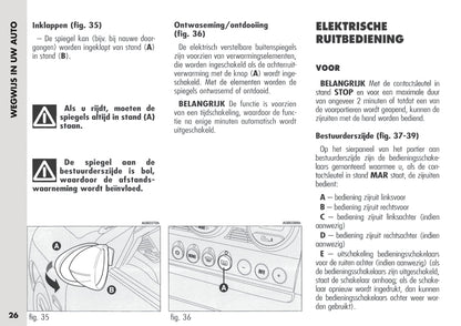 2003-2005 Alfa Romeo 156 Bedienungsanleitung | Niederländisch