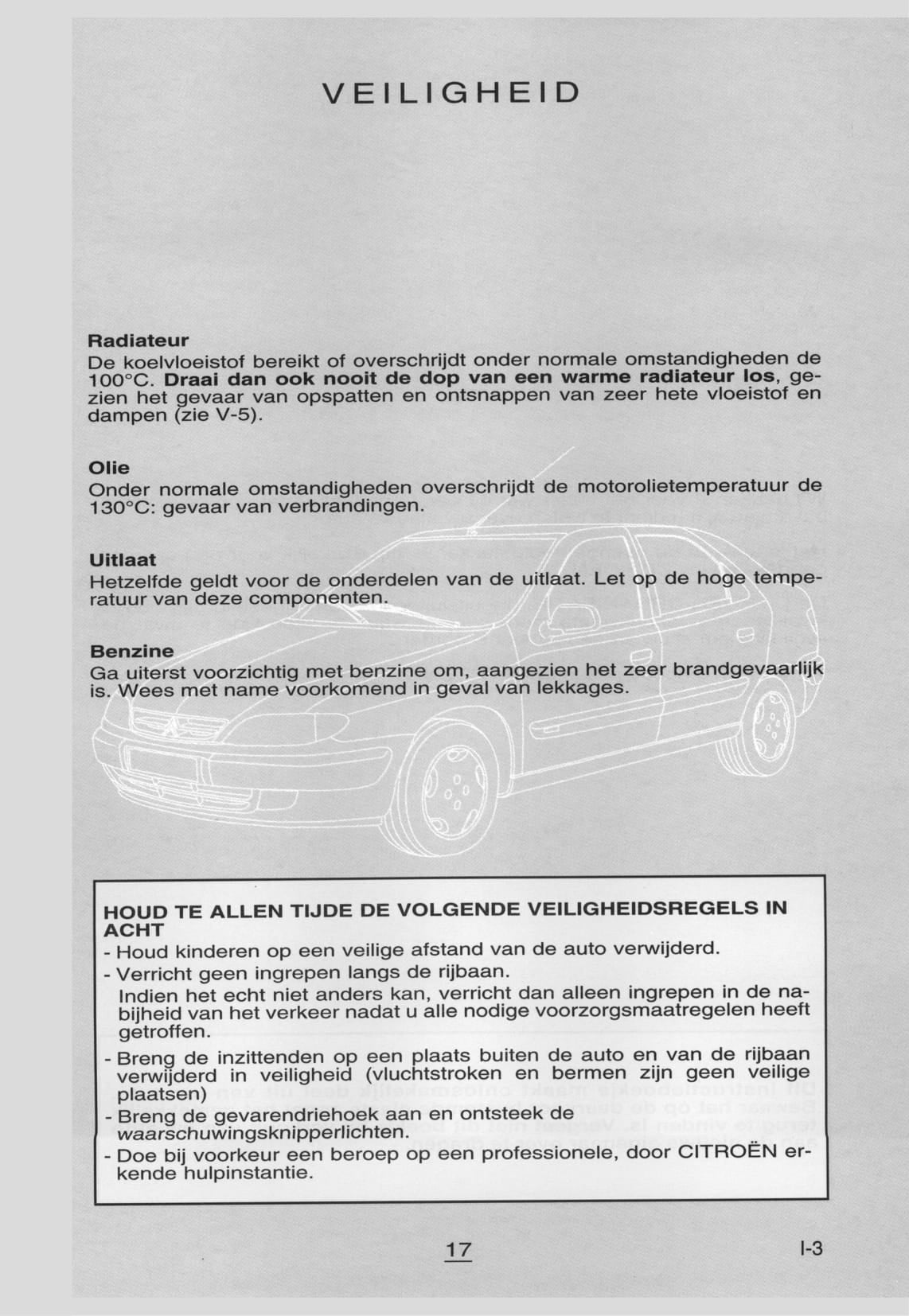 1999-2000 Citroën Xsara Bedienungsanleitung | Niederländisch