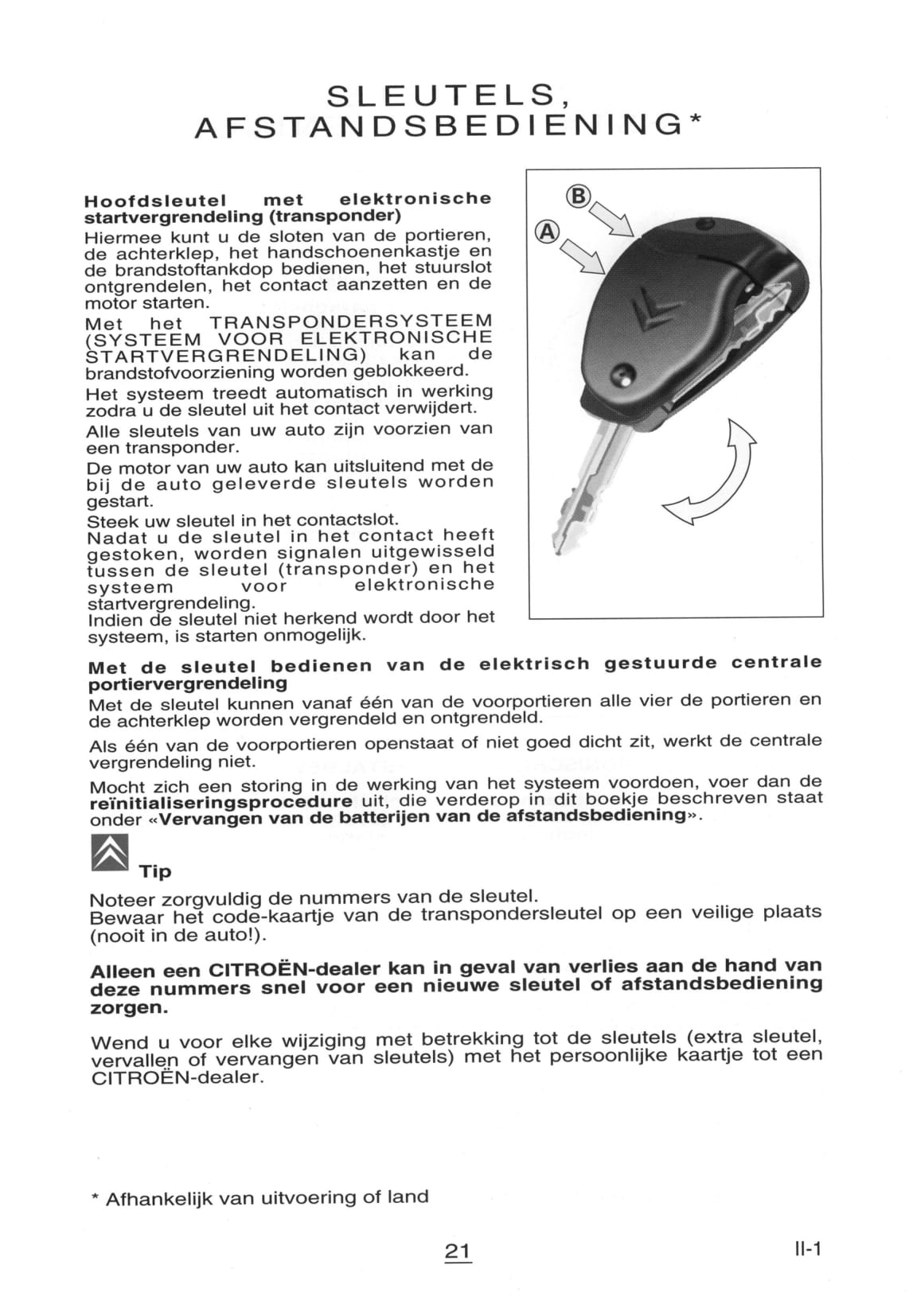 1997-2000 Citroën Xsara Manuel du propriétaire | Néerlandais