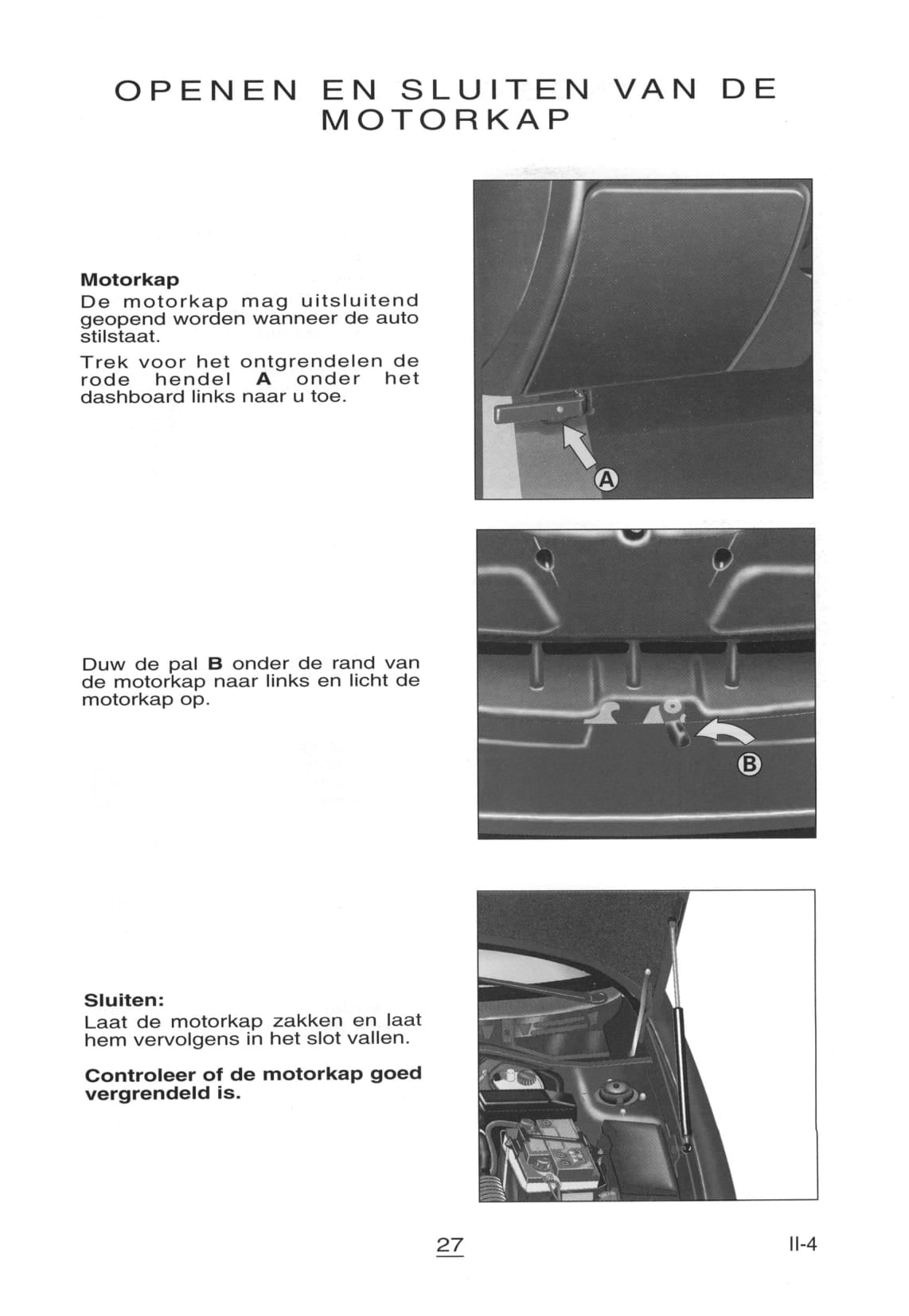 1999-2000 Citroën Xsara Owner's Manual | Dutch