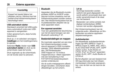 Opel Corsa Infotainment System Handleiding 2014 - 2018