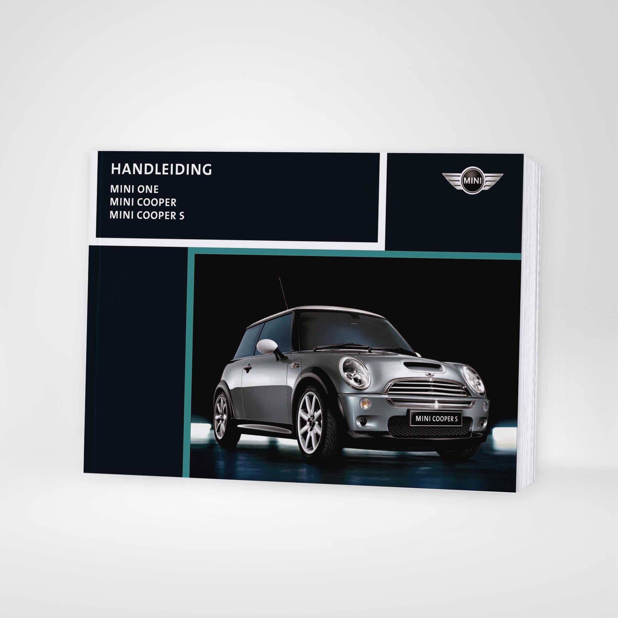 2001-2006 Mini Cooper/Cooper S/One Owner's Manual | Dutch – Car