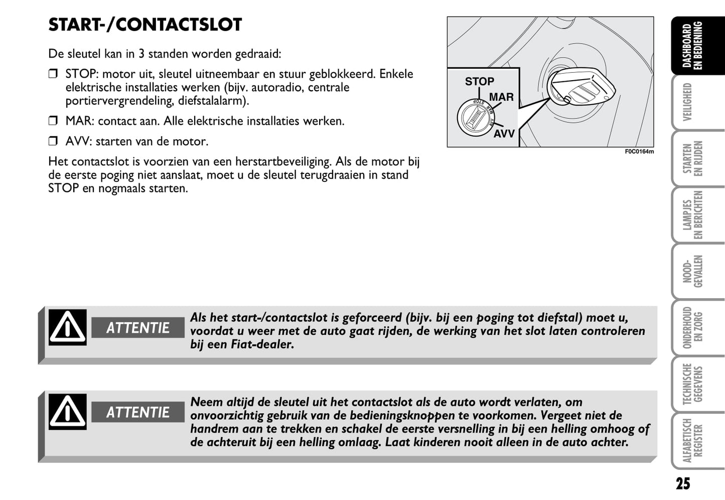 2003-2004 Fiat Stilo Gebruikershandleiding | Nederlands