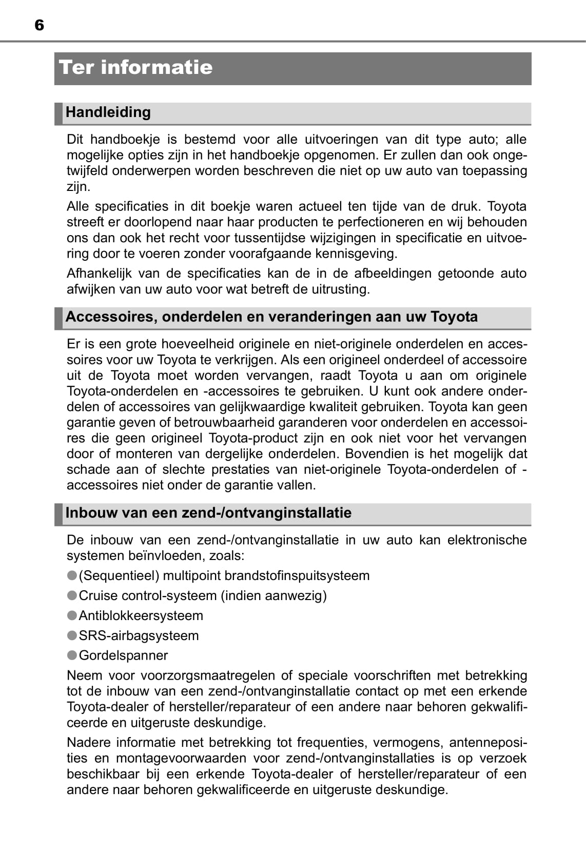 2014-2015 Toyota Yaris Bedienungsanleitung | Niederländisch