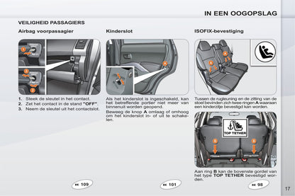2011-2012 Peugeot 4007 Owner's Manual | Dutch