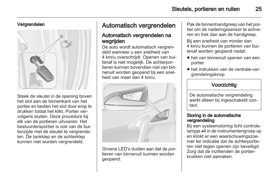 2015 Opel Meriva Bedienungsanleitung | Niederländisch
