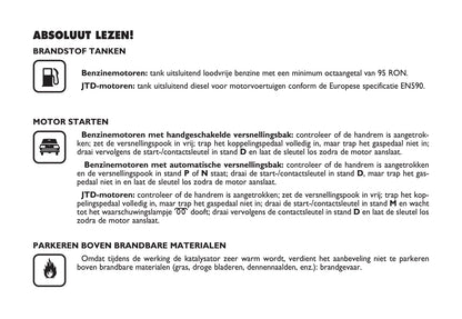 2002-2003 Fiat Ulysse Owner's Manual | Dutch
