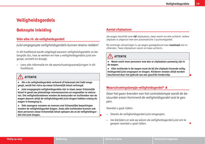 2009-2013 Seat Leon Gebruikershandleiding | Nederlands