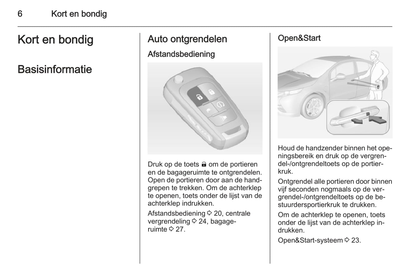 2014-2017 Opel Ampera Manuel du propriétaire | Néerlandais