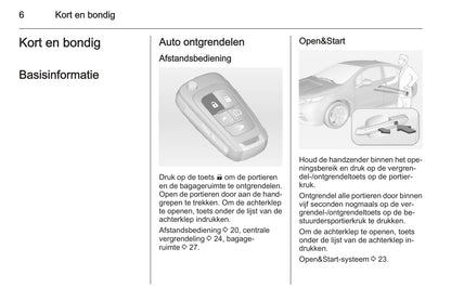 2014-2017 Opel Ampera Gebruikershandleiding | Nederlands