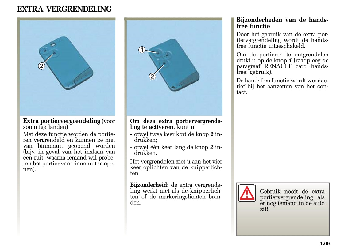 2005-2006 Renault Laguna Bedienungsanleitung | Niederländisch