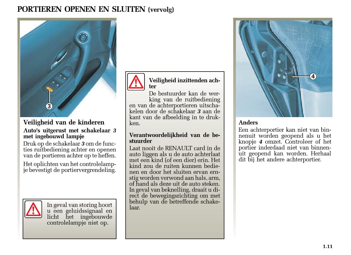 2005-2006 Renault Laguna Bedienungsanleitung | Niederländisch