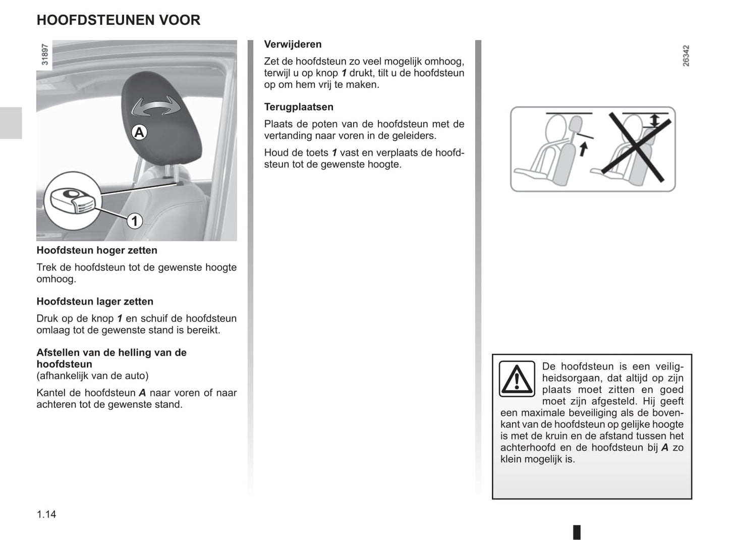 2010-2011 Renault Koleos Owner's Manual | Dutch