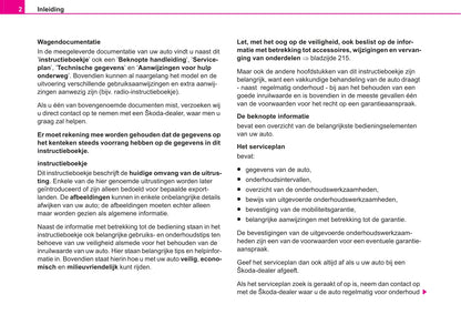 2005-2006 Skoda Fabia Owner's Manual | Dutch