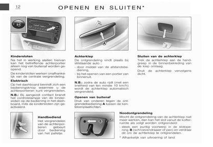 2002-2003 Citroën C3 Owner's Manual | Dutch