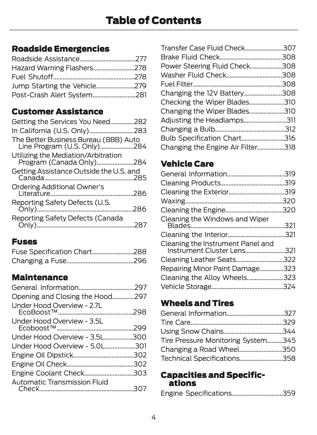 2015 Ford F-150 Gebruikershandleiding | Engels