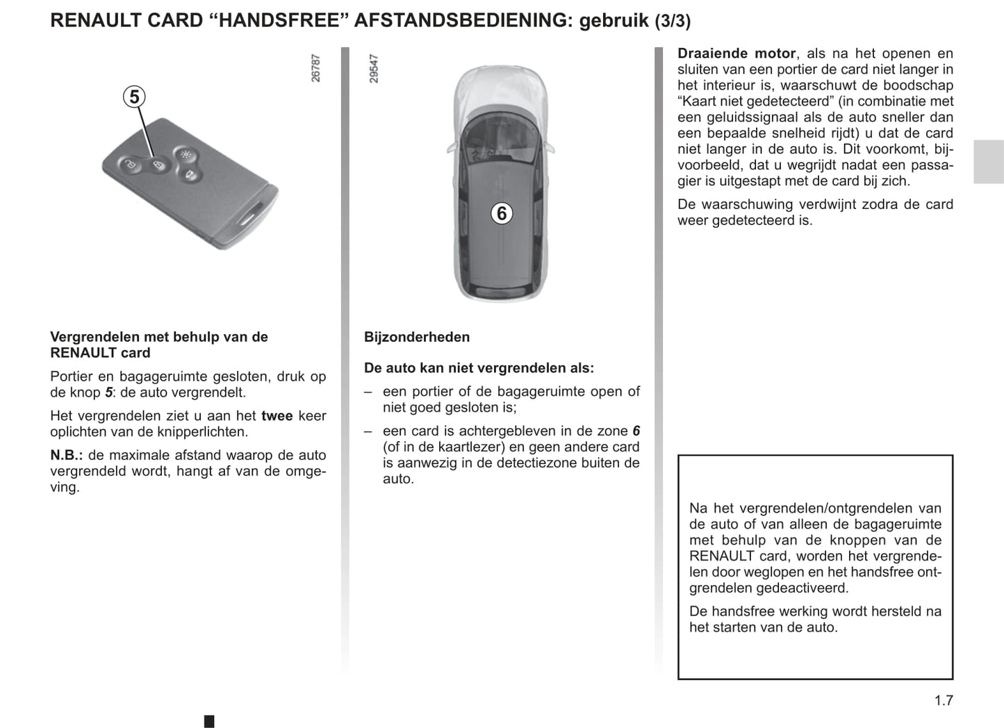 2011-2012 Renault Scénic Owner's Manual | Dutch