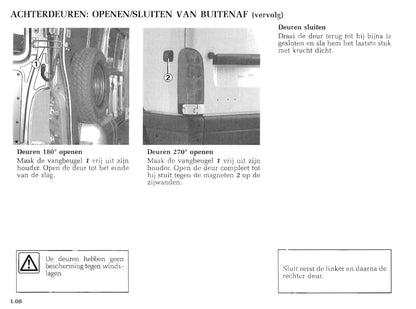 1999-2000 Renault Master Gebruikershandleiding | Nederlands