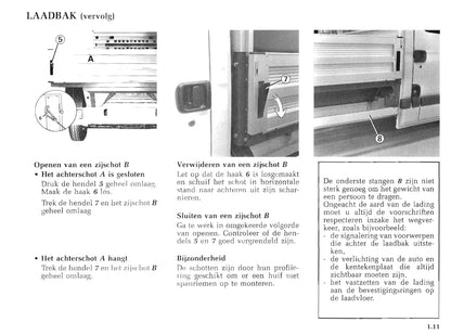 1999-2000 Renault Master Bedienungsanleitung | Niederländisch