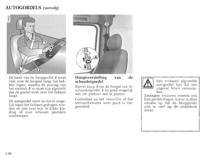 1999-2000 Renault Master Gebruikershandleiding | Nederlands